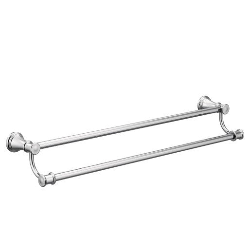 Belfield 24" Double Towel Bar in Chrome