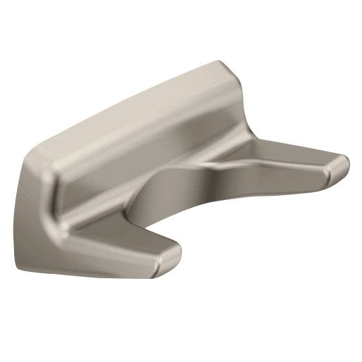 Donner Contemporary Robe Hook In Nickel