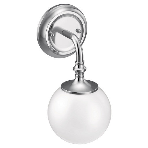 Colinet 1-Globe Light Fixture in Chrome