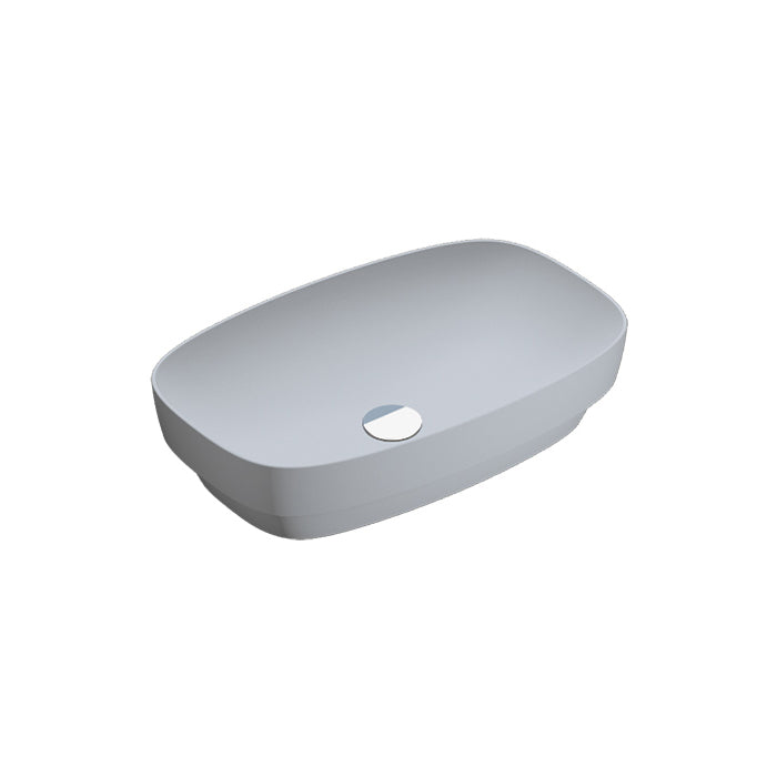 Green Lux 60 14-7/8x235/8" Bathroom Sink in Grey