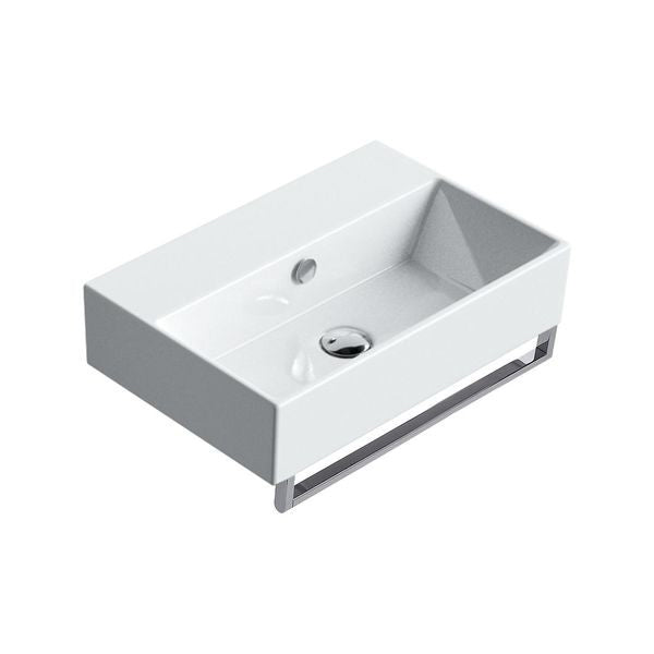 TOWEL RAIL 5PLS55ZP00 ALLUMINIO CROMATO ZERO 55 SEMINCASSO