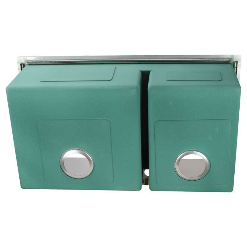 Diamond 33x22x10" SS 60/40 Double Bowl Sink Kit w/1 Hole