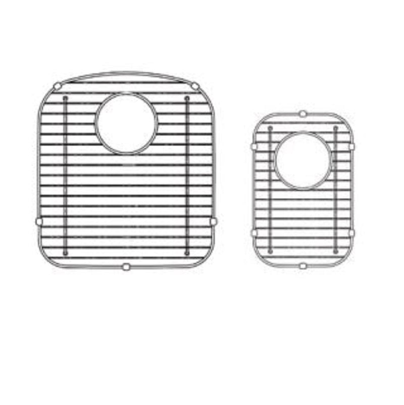 Classic Stainless Steel Sink Grid Set (2 pc)