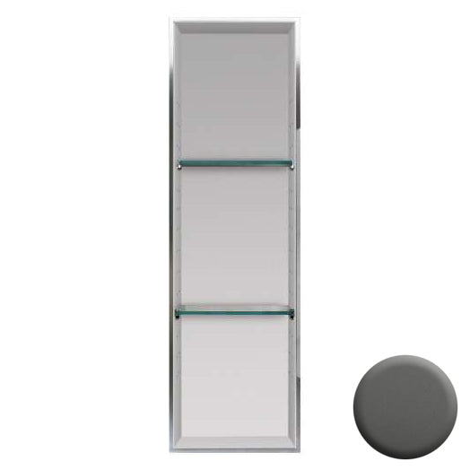 Vertical Storage Pod 14x3-3/4x46-1/2" in Grey
