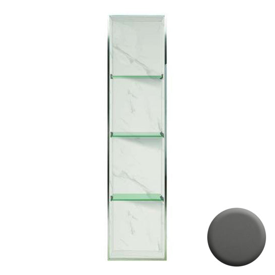 Vertical Storage Pod 14x3-3/4x58-1/2" in Grey