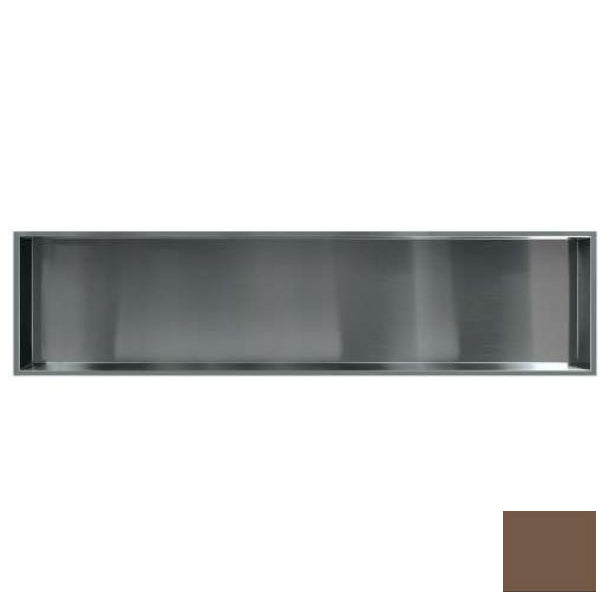 Horizontal Storage Pod 58-1/2x3-3/4x14" in Coffee