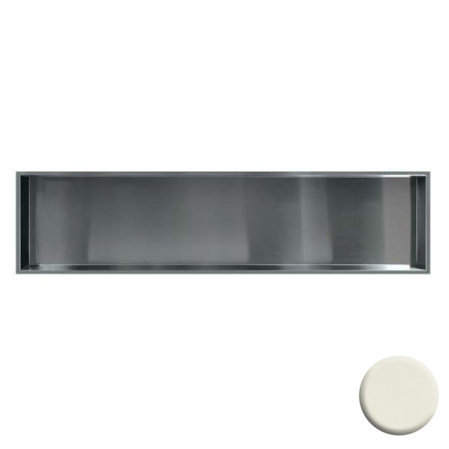 Horizontal Storage Pod 58-1/2x3-3/4x14" in Biscuit