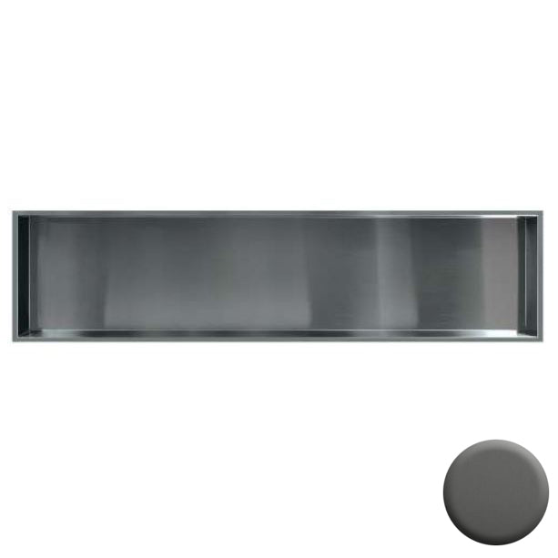 Horizontal Storage Pod 58-1/2x3-3/4x14" in Grey
