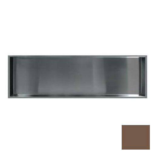 Horizontal Storage Pod 46-1/2x3-3/4x14" in Coffee
