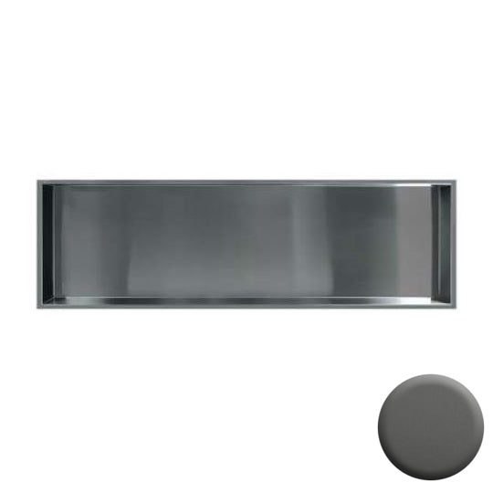 Horizontal Storage Pod 46-1/2x3-3/4x14" in Grey