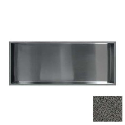 Horizontal Storage Pod 34-1/2x3-3/4x14" in Antique Silver