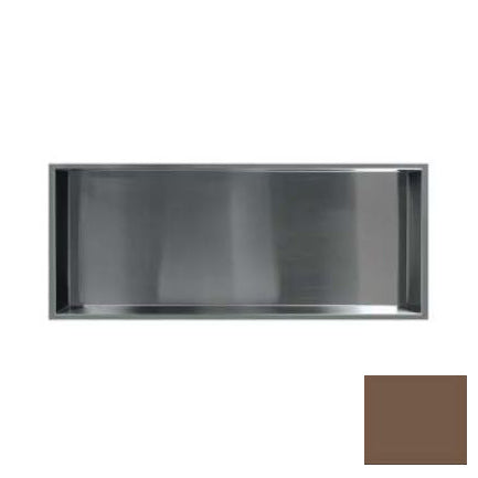 Horizontal Storage Pod 34-1/2x3-3/4x14" in Coffee