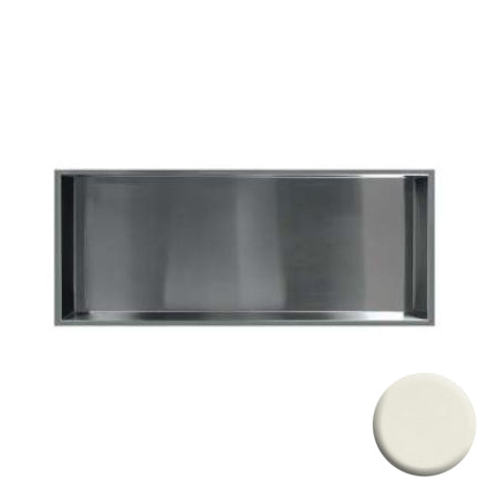 Horizontal Storage Pod 34-1/2x3-3/4x14" in Biscuit