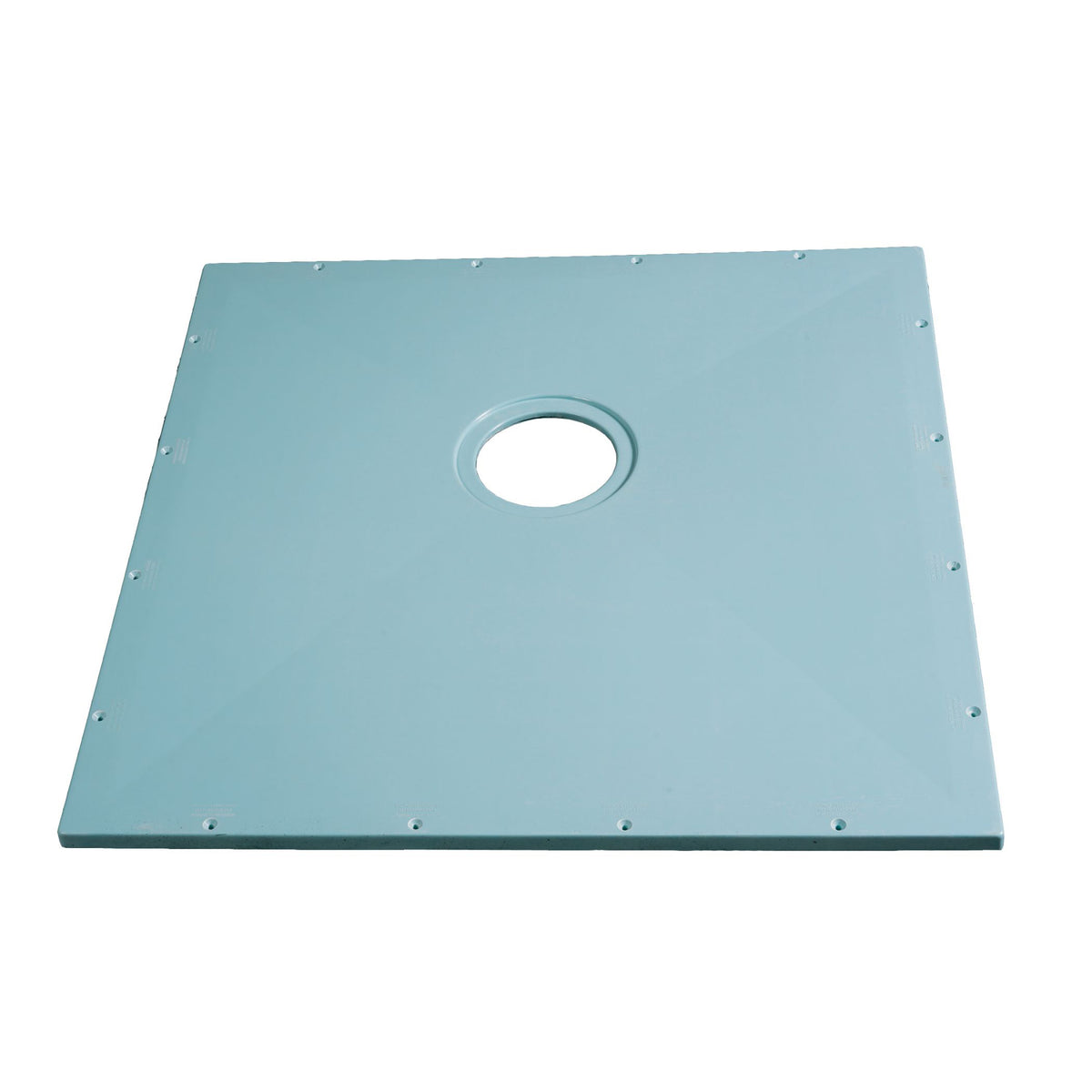TrueDEK Classic 35-1/2x35-1/2x7/8" Shower Base in Blue