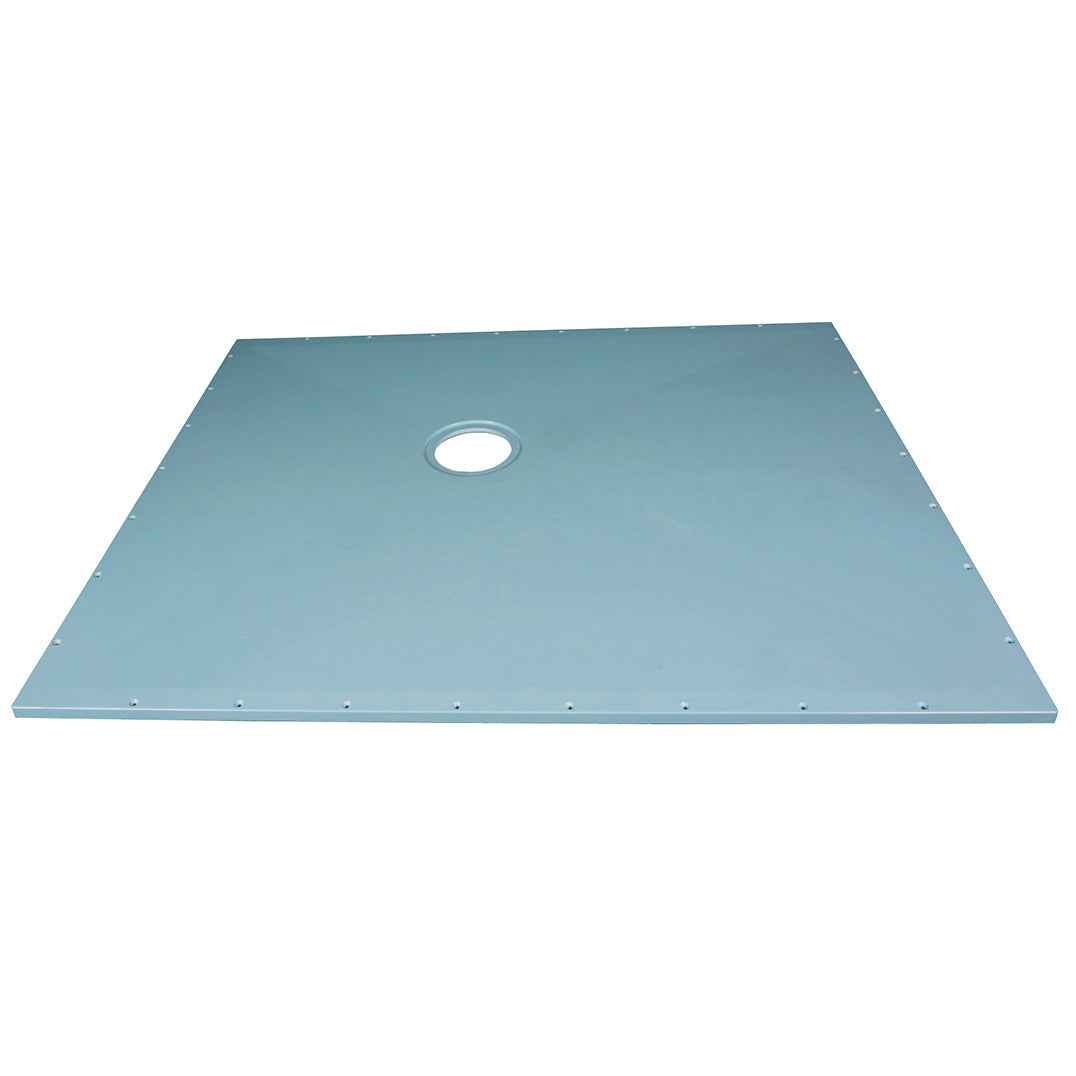 TrueDEK Classic 59x47-1/4x7/8" Shower Base in Blue