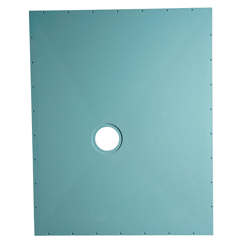 TrueDEK Classic 59x47-1/4x7/8" Shower Base in Blue