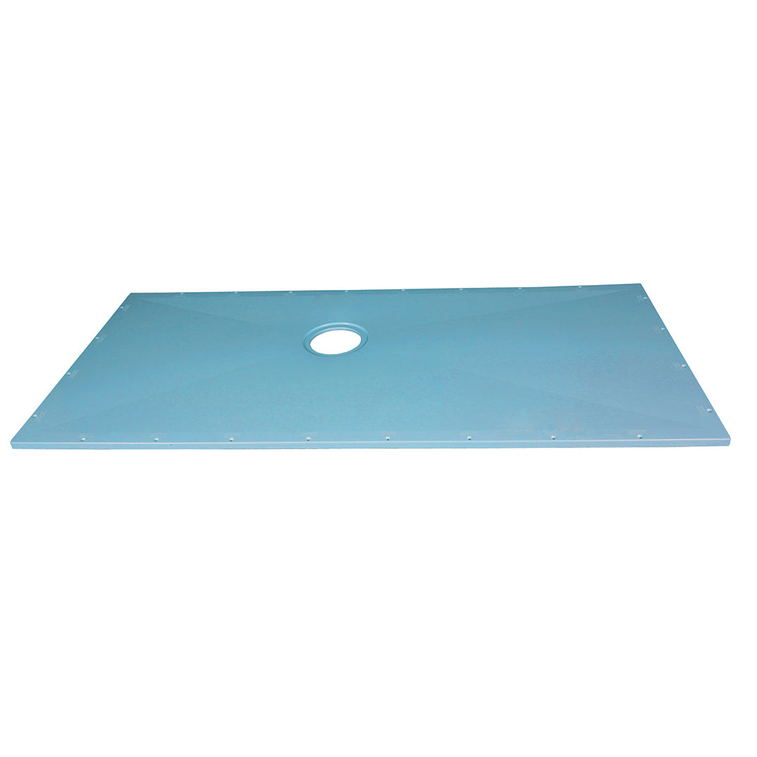 TrueDEK Classic 70-7/8x32-1/4x7/8" Shower Base in Blue