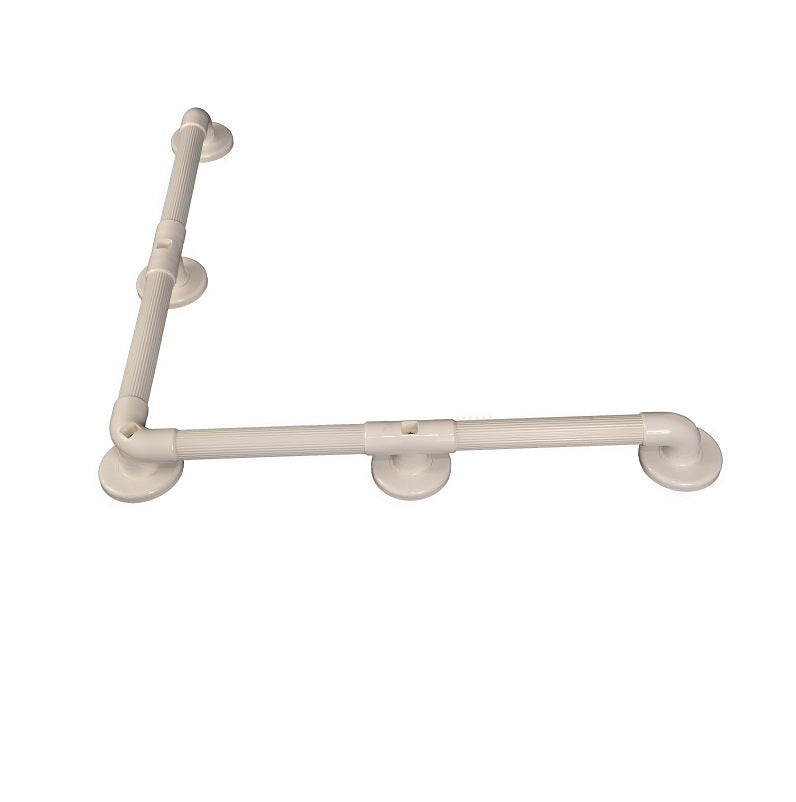 GRAB BAR GB1960-WH 24X24 WHT HEAVY DUTY - ANGLED 90 DEGREE