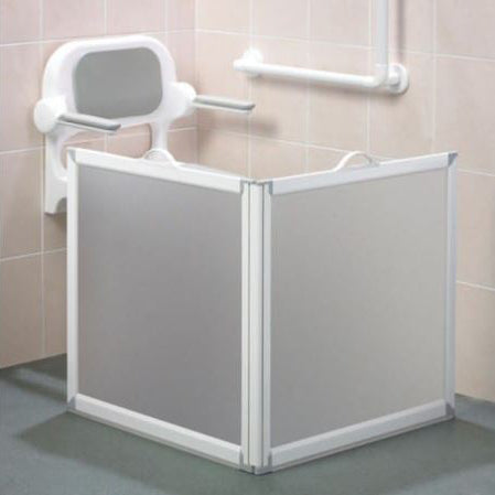 Freeway 59x29-1/2" Portable Shower Screen w/2 Panels