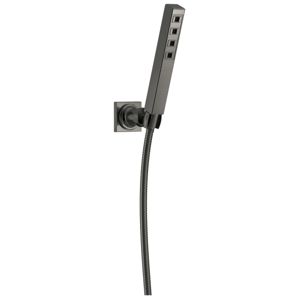 Universal Showering Single-Function Hand Shower In Lumicoat Black Stainless