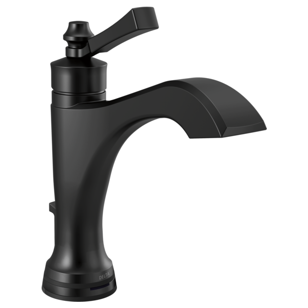 Dorval Single Hole Touch Lav Faucet in Matte Black