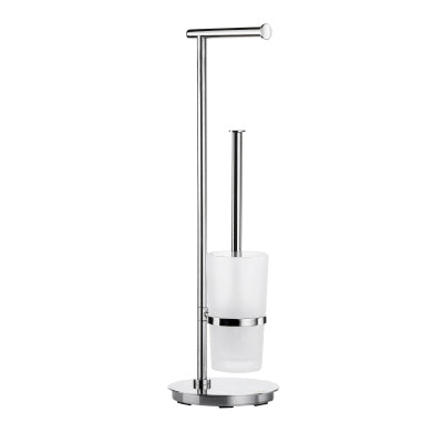 Outline Lite Toilet Paper & Toilet Brush Holder in Stainless