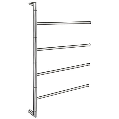 Outline Lite 4 Swivel Arm Towel Bar in Polished Chrome