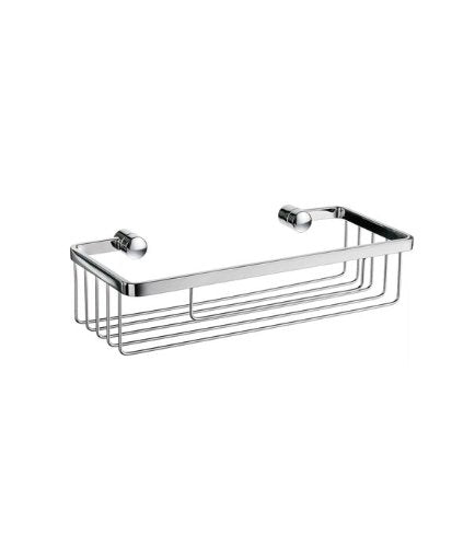 Sideline 10" Shower Soap Basket in Polished Chrome