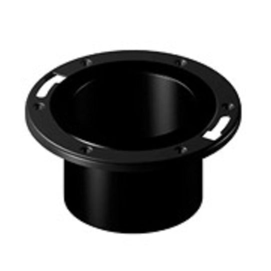 CLOSET FLANGE 4 ABS-DWV SPIGOT 5851-2-A ADJUSTABLE