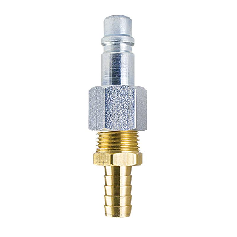 PLUG 1/2X1/2 ID HOSE STEM 60-5 1-WAY SHUT-OFF - 5 SERIES