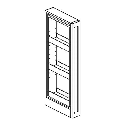 BPOS6X30FF BASE PULL-OUT MAPLE VINTAGE
