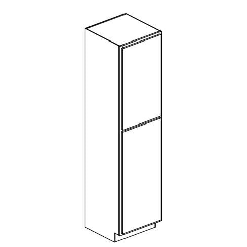 Georgetown 18x12x96" Utility Cabinet in Maple Onyx