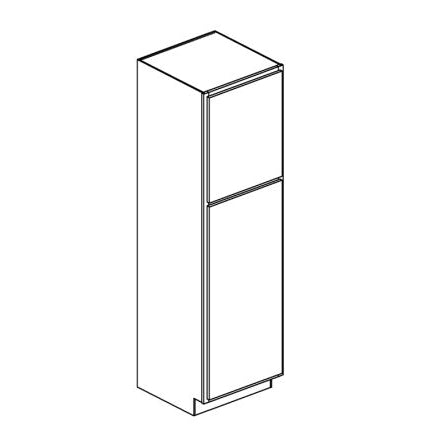 Georgetown 24x12x84" Utility Cabinet in Maple Onyx