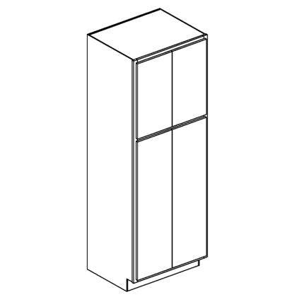 Georgetown 30x24x96" Utility Cabinet in Maple Onyx