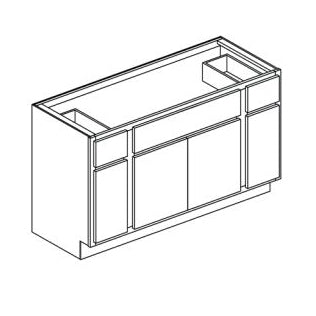 VSTB60 VANITY BASE GEORGETOWN MAPLE ONYX