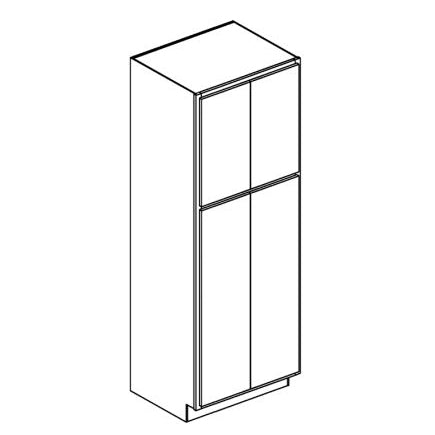 Georgetown 30x90x24" Utility Cabinet in White
