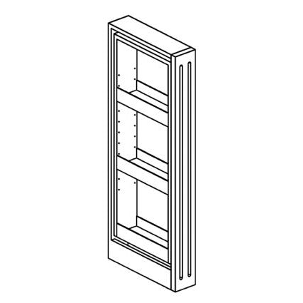 WPOS6X30FF WALL PULL-OUT WHITE