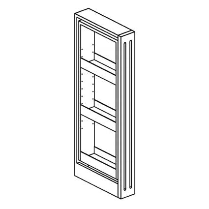 BPOS6X30FF BASE PULL-OUT WHITE