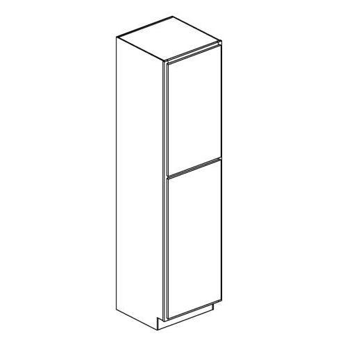 Georgetown 18x24x96" Utility Cabinet in Cherry Lava