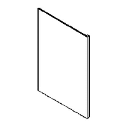 BEP34X.75 BASE END PANEL MAPLE SLATE