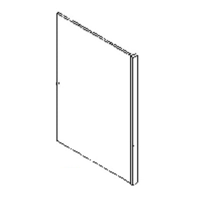 DWP1.5 END PANEL MAPLE SLATE
