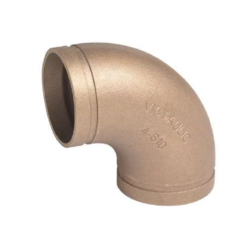 ELBOW 6 COPPER GROOVED - 610