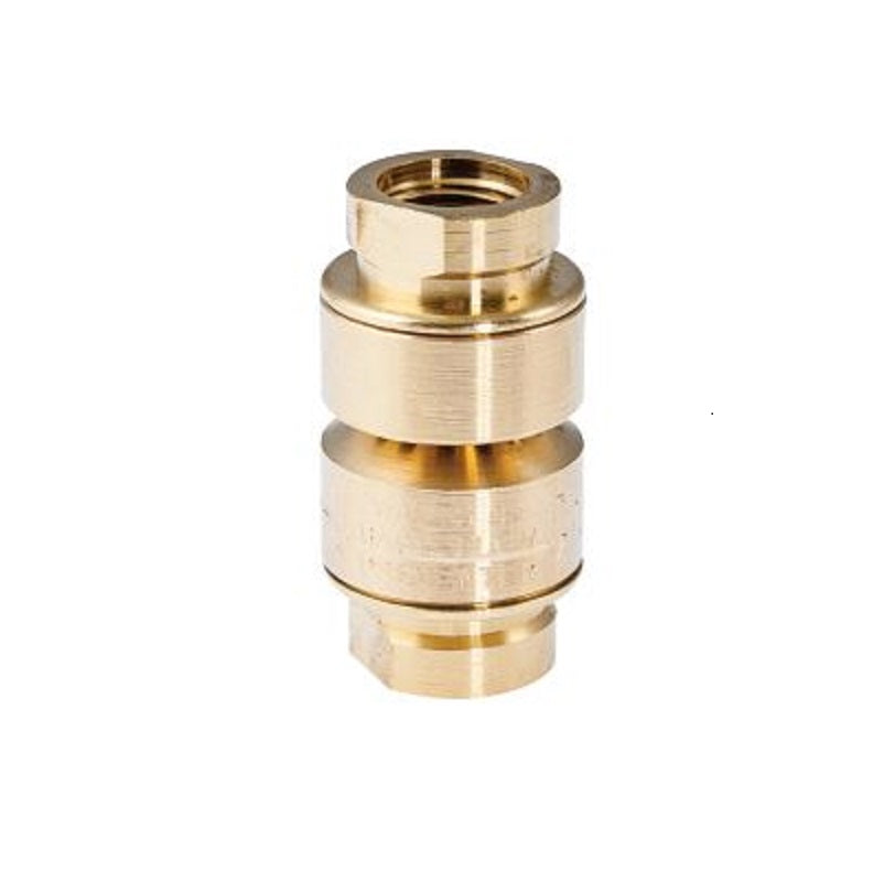 Vacuum Breaker Dual Check 1/4" In-Line Continuous Pressure FPT x FPT Max Pressure 150 PSI 1/4"FPT Outlet