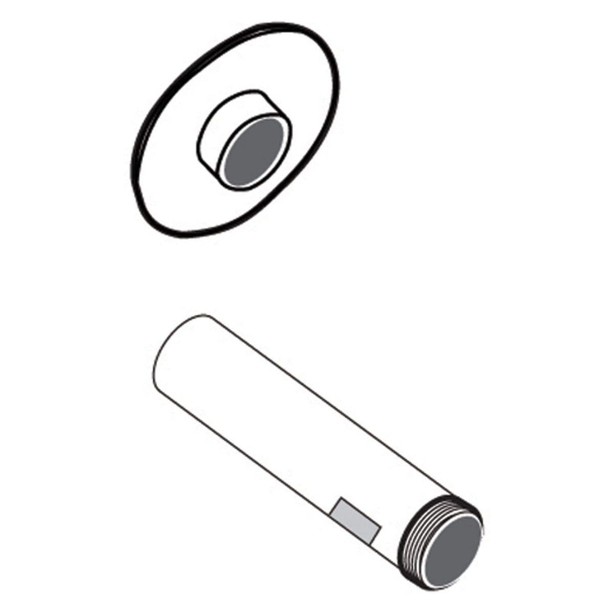 Commercial Flush Valve AC Tube & Flange