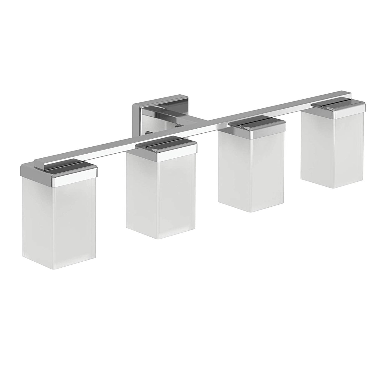 90 Degree Four Globe Bath Light in Chrome
