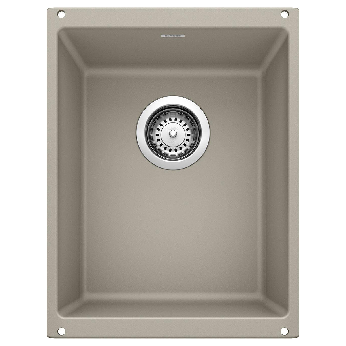 Precis 13-3/4x18x7-1/2" Medium Single Bowl Sink in Truffle