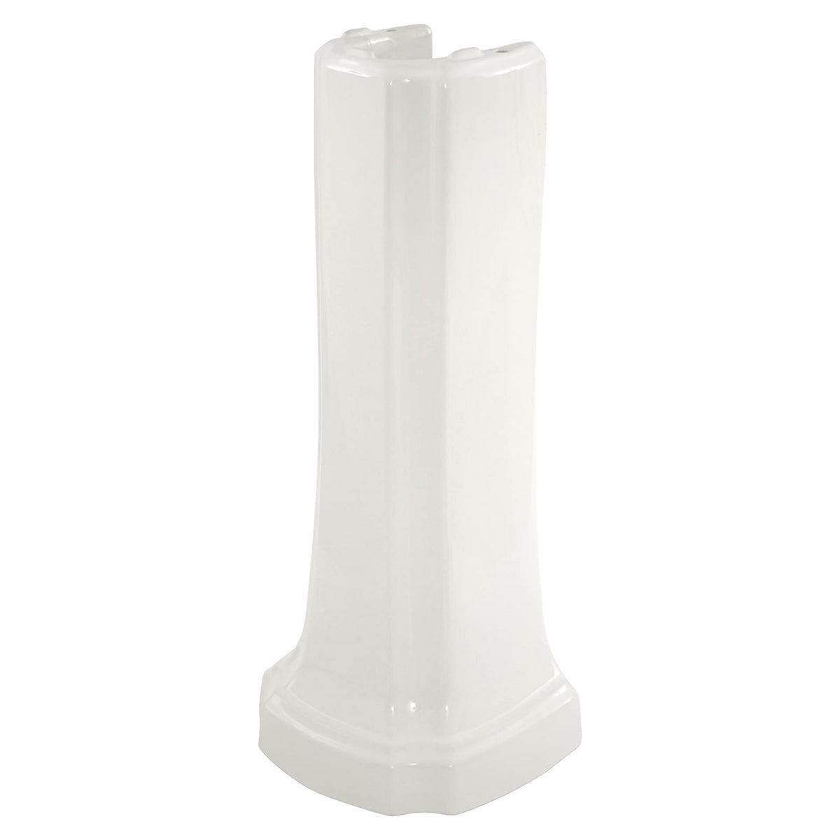Guinevere Pedestal Base in Cotton White