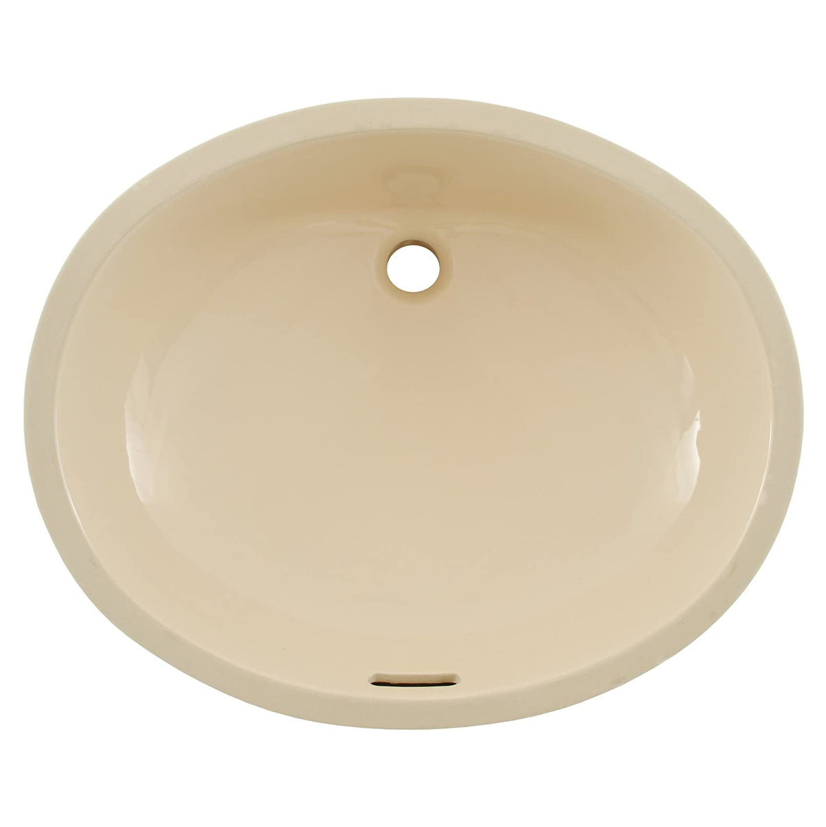 19x15" Undermount Lav Sink in Bone