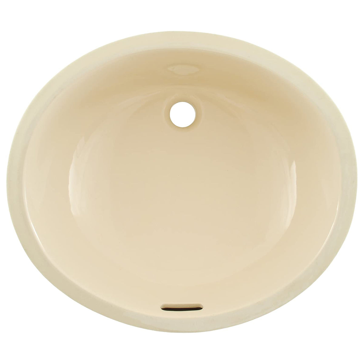 17x14" Undermount Lav Sink in Bone
