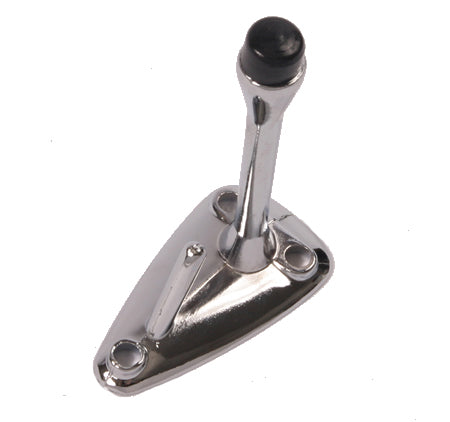 Combination Coat Hook & Bumper In Chrome
